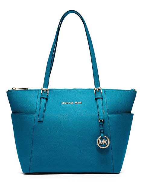 michael kors turquoise bag|Michael Kors totes for women.